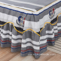 Set Lembaran Bedskirt Bercetak Micilted